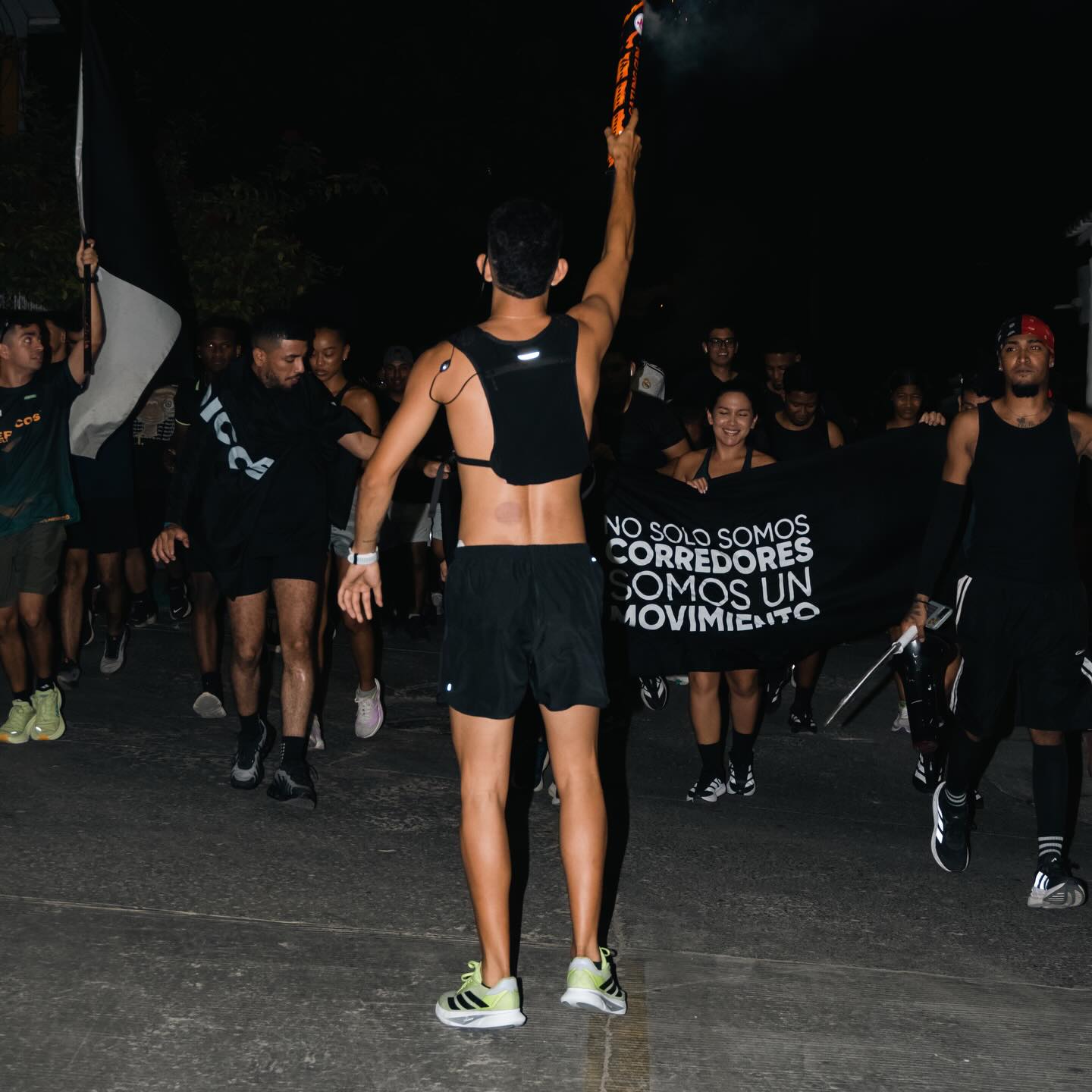 Corredores en la ciudad